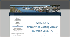 Desktop Screenshot of crosswindsboating.com